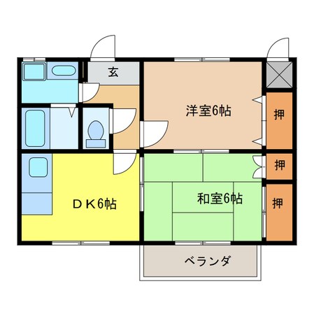 プリミエールタカオの物件間取画像